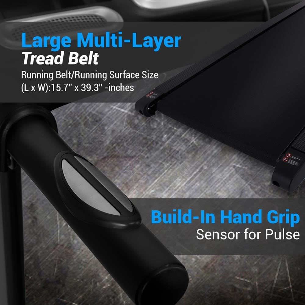 Folding Electric Treadmill with LCD Display & Bluetooth