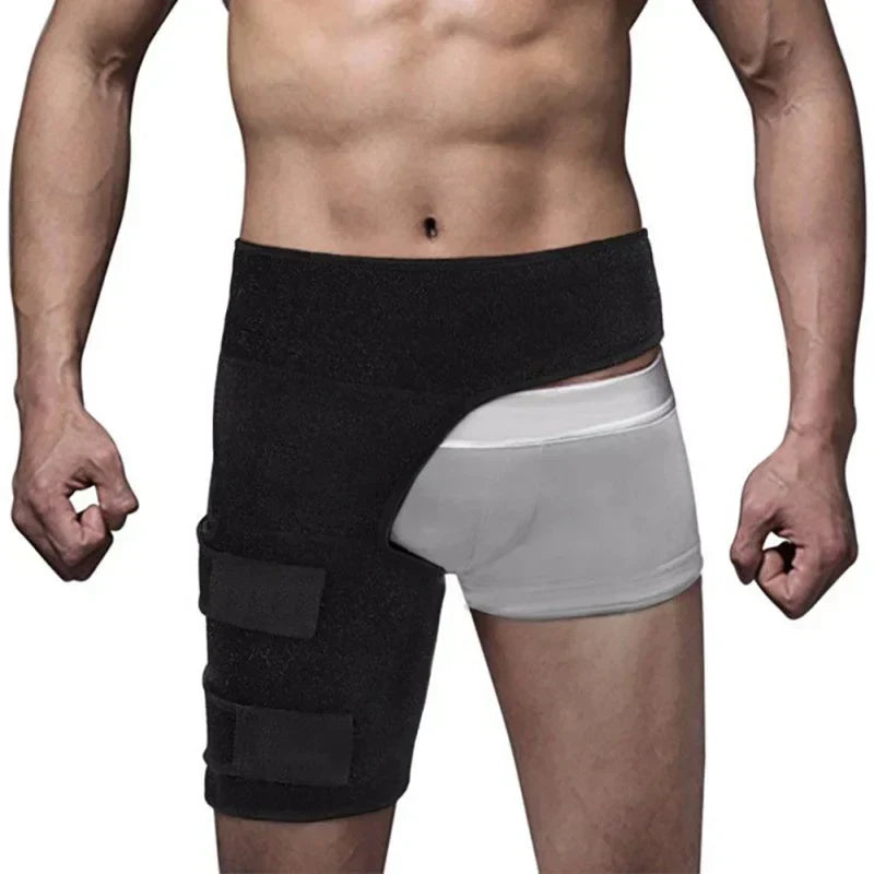 Hip Brace for Sciatica & Groin Pain Relief – Compression Support Wrap