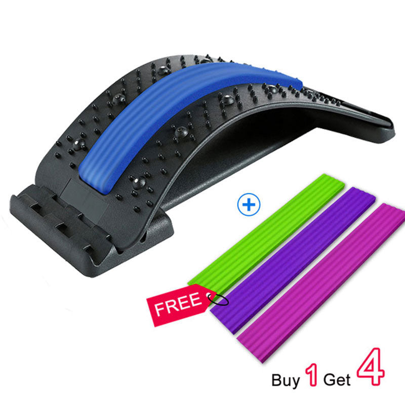 Back Massager Stretcher with Lumbar Support